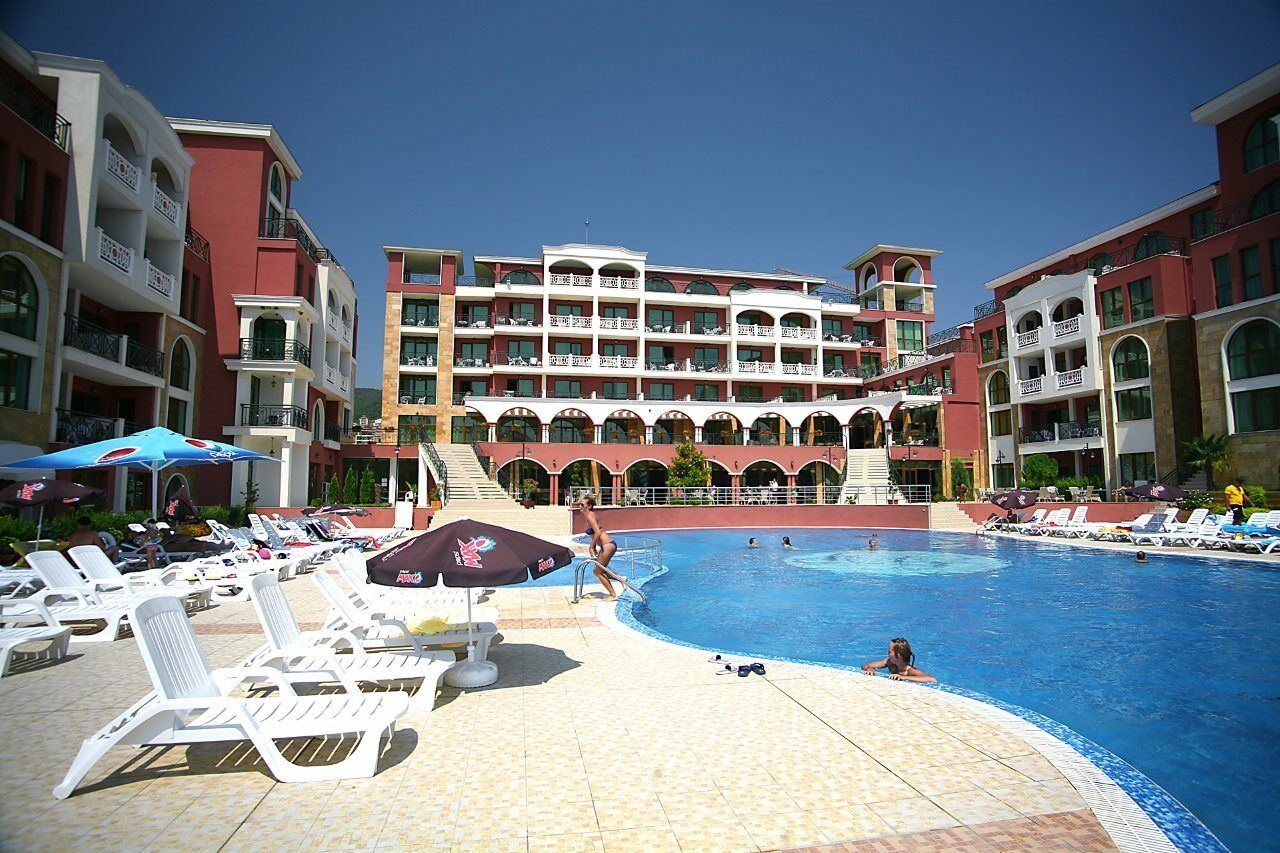 Saint George Palace Hotel Sveti Vlas Bagian luar foto
